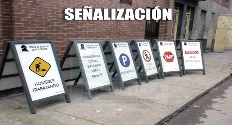 Señalizacion en inslas Canarias