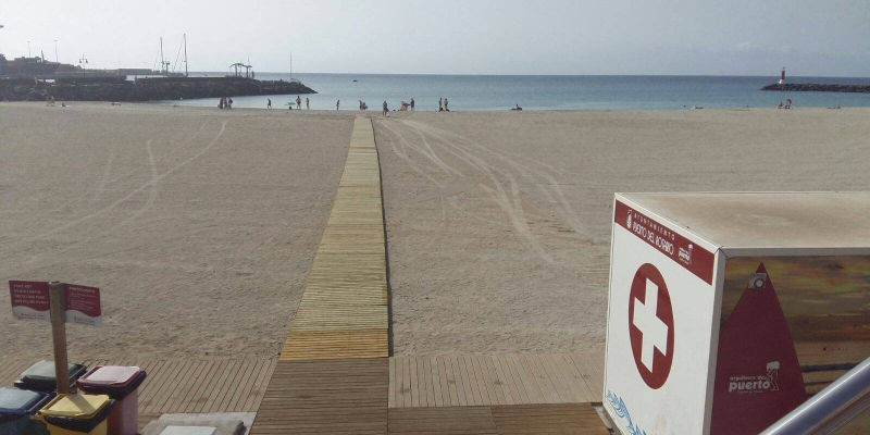 Suministro de Pasarela de Playa en Fuerteventura.